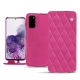 Housse cuir Samsung Galaxy S20 - Rose BB - Couture