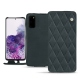レザーケース Samsung Galaxy S20 - Blu marino - Couture