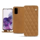 Samsung Galaxy S20 leather case - Castan esparciate - Couture