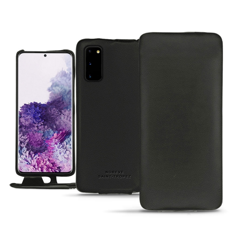 レザーケース Samsung Galaxy S20 - Noir PU