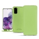 Capa em pele Samsung Galaxy S20 - Vert olive PU