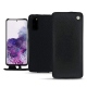 レザーケース Samsung Galaxy S20 - Noir élégant