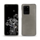 Coque cuir Samsung Galaxy S20 Ultra 5G - Acier vintage ( Pantone 403C ) 