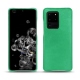 Coque cuir Samsung Galaxy S20 Ultra 5G - Menthe vintage ( Pantone 562C ) 