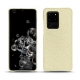 Capa em pele Samsung Galaxy S20 Ultra 5G - Ivoire ( Sleek P C12 - White ) 