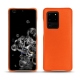レザーケース Samsung Galaxy S20 Ultra 5G - Orange fluo