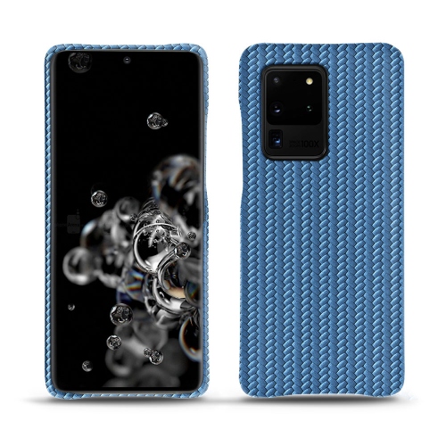Samsung Galaxy S20 Ultra 5G : La référence des étuis luxe Abaca ishia ( Pantone #395775 ) 