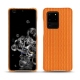 Coque cuir Samsung Galaxy S20 Ultra 5G - Abaca arancio