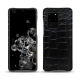 Samsung Galaxy S20 Ultra 5G leather cover - Crocodile nero