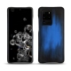 Capa em pele Samsung Galaxy S20 Ultra 5G - Bleu Patine