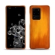 レザーケース Samsung Galaxy S20 Ultra 5G - Orange Patine