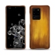 Lederschutzhülle Samsung Galaxy S20 Ultra 5G - Doré Patine