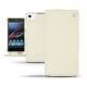 Lederschutzhülle Sony Xperia Z1  - Beige ( Nappa - Pantone 7502C ) 