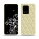 レザーケース Samsung Galaxy S20 Ultra 5G - Beige - Couture ( Nappa - Pantone 7502C ) 