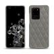 Coque cuir Samsung Galaxy S20 Ultra 5G - Acier vintage - Couture