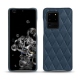 Coque cuir Samsung Galaxy S20 Ultra 5G - Jean vintage - Couture