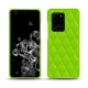 Custodia in pelle Samsung Galaxy S20 Ultra 5G - Vert fluo - Couture