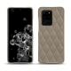 Samsung Galaxy S20 Ultra 5G leather cover - Darboun sabla - Couture