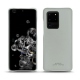 Samsung Galaxy S20 Ultra 5G leather cover - Gris PU