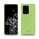 Samsung Galaxy S20 Ultra 5G leather cover - Vert olive PU