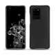 Samsung Galaxy S20 Ultra 5G leather cover - Noir PU