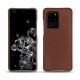 Capa em pele Samsung Galaxy S20 Ultra 5G - Marron délicat
