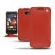 Lederschutzhülle HTC Desire 601  - Rouge ( Nappa - Pantone 199C ) 