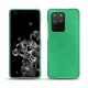 Coque cuir Samsung Galaxy S20+ 5G - Menthe vintage ( Pantone 562C ) 