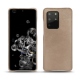 Coque cuir Samsung Galaxy S20+ 5G - Taupe vintage ( Pantone 7530C ) 