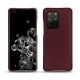 Funda de piel Samsung Galaxy S20+ 5G - Lie de vin ( Pantone 5115C ) 