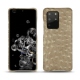 Coque cuir Samsung Galaxy S20+ 5G - Autruche desert