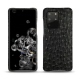 Custodia in pelle Samsung Galaxy S20+ 5G - Autruche nero