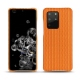 Custodia in pelle Samsung Galaxy S20+ 5G - Abaca arancio