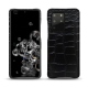 Custodia in pelle Samsung Galaxy S20+ 5G - Crocodile nero