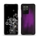 Capa em pele Samsung Galaxy S20+ 5G - Violet Patine