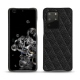 가죽 커버 Samsung Galaxy S20+ 5G - Ebène - Couture ( Sleek P C12 - Black ) 