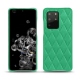 Coque cuir Samsung Galaxy S20+ 5G - Menthe vintage - Couture