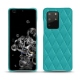 Lederschutzhülle Samsung Galaxy S20+ 5G - Bleu fluo - Couture