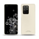Coque cuir Samsung Galaxy S20+ 5G - Blanc PU