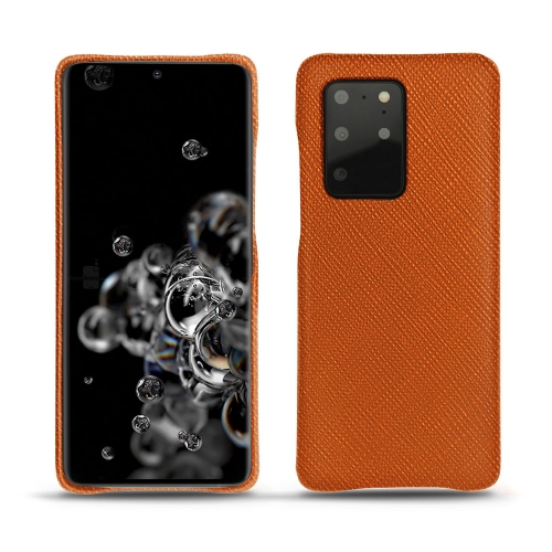 Custodia in pelle Samsung Galaxy S20+ 5GOrange vibrant ( Pantone #e36b39 ) 
