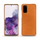 Funda de piel Samsung Galaxy S20 - Mandarine vintage ( Pantone 165C ) 