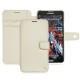 Funda de piel Samsung SM-N9000 Galaxy Note 3 - Beige ( Nappa - Pantone 7502C ) 