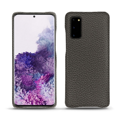 Samsung Galaxy S20 leather cases and coversAnthracite ( Pantone #41403c ) 