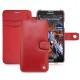 Housse cuir Samsung SM-N9000 Galaxy Note 3 - Rouge ( Nappa - Pantone 199C ) 