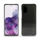 Samsung Galaxy S20 leather cover - Onyx ( Black ) 