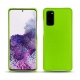 Coque cuir Samsung Galaxy S20 - Vert fluo