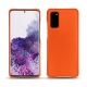 Funda de piel Samsung Galaxy S20 - Orange fluo