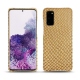 Coque cuir Samsung Galaxy S20 - Serpent sabbia