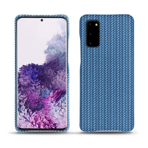 Custodia in pelle Samsung Galaxy S20Abaca ishia ( Pantone #395775 ) 