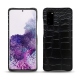 Funda de piel Samsung Galaxy S20 - Crocodile nero